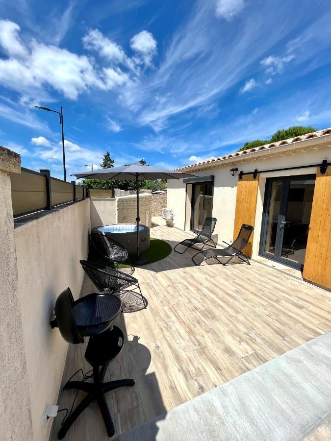 Maison De Charme Avec Jacuzzi Molleges Eksteriør billede