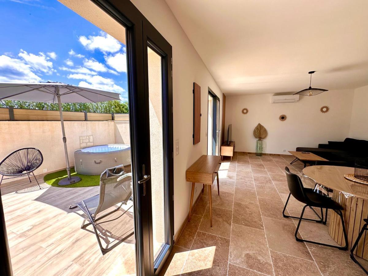 Maison De Charme Avec Jacuzzi Molleges Eksteriør billede