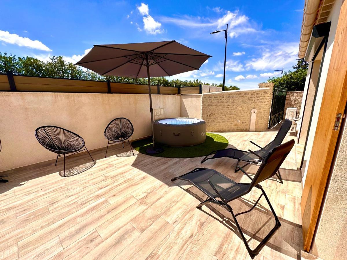Maison De Charme Avec Jacuzzi Molleges Eksteriør billede